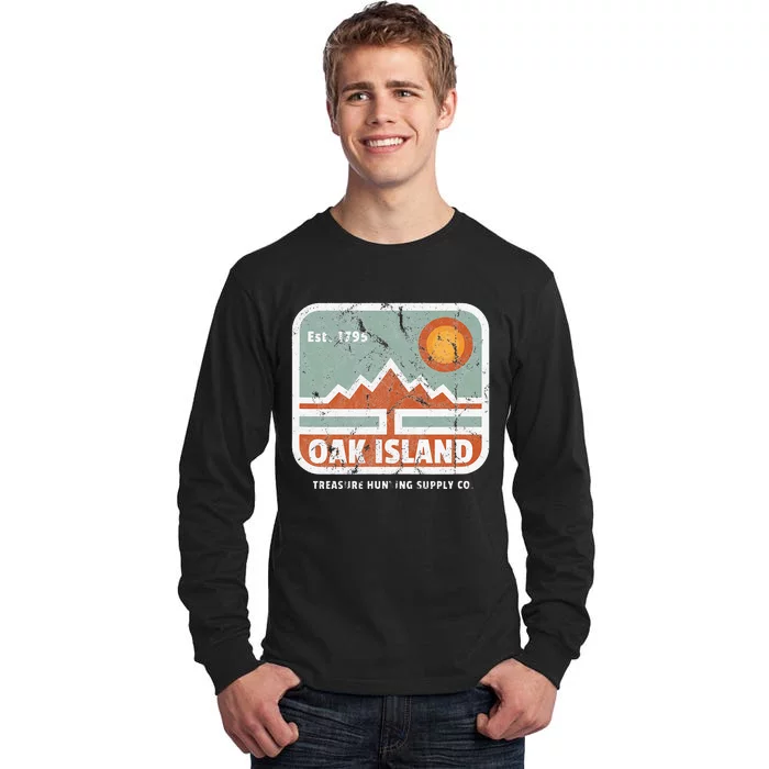 Oak Island Treasure Hunting Supply Tall Long Sleeve T-Shirt