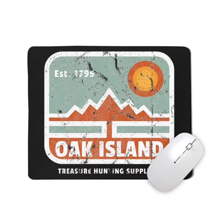 Oak Island Treasure Hunting Supply Mousepad