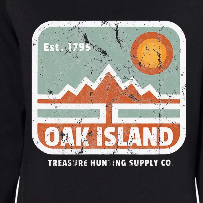 Oak Island Treasure Hunting Supply Womens California Wash Sweatshirt