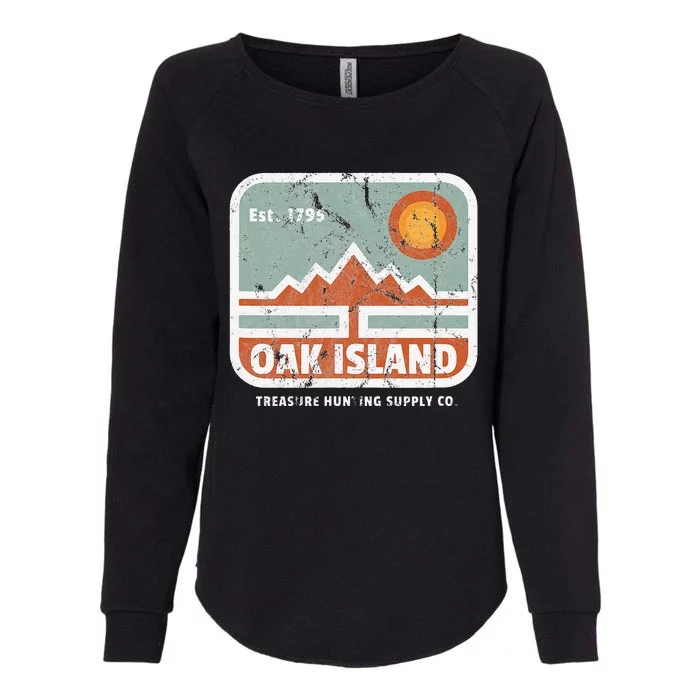 Oak Island Treasure Hunting Supply Womens California Wash Sweatshirt