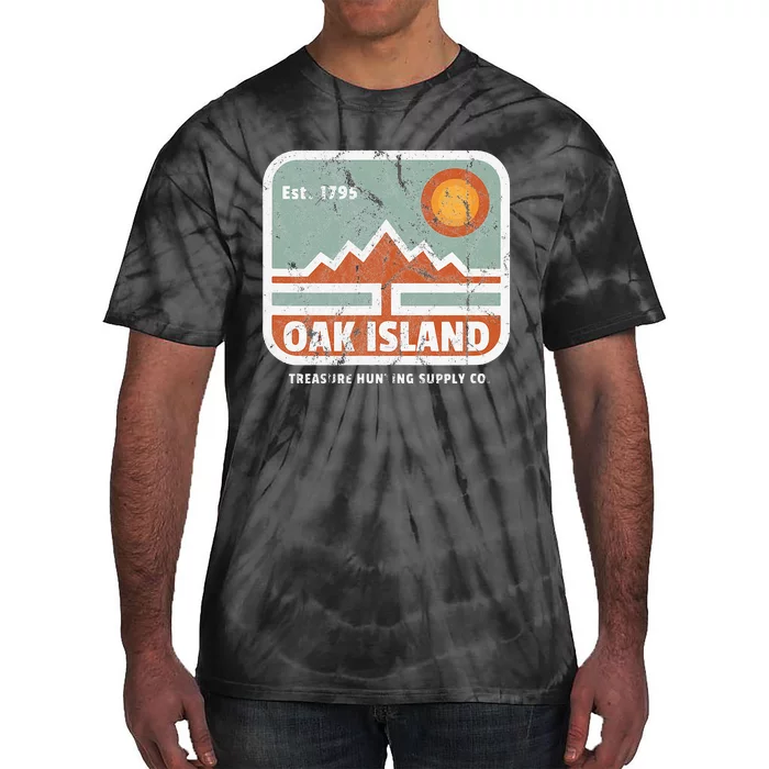 Oak Island Treasure Hunting Supply Tie-Dye T-Shirt