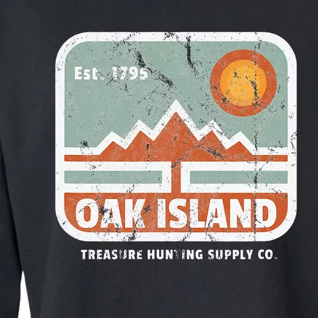 Oak Island Treasure Hunting Supply Cropped Pullover Crew