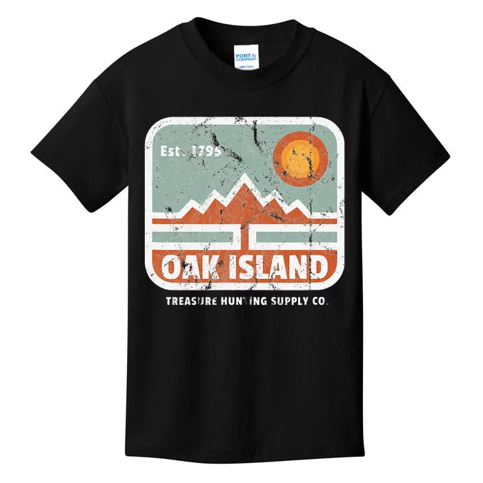 Oak Island Treasure Hunting Supply Kids T-Shirt