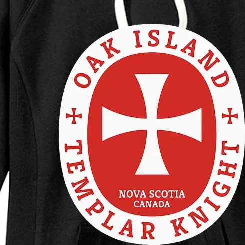 Oak Island Templar Knights Treasure Women's Fleece Hoodie