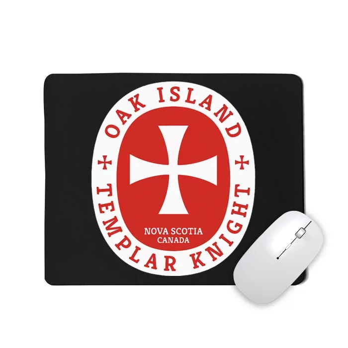 Oak Island Templar Knights Treasure Mousepad