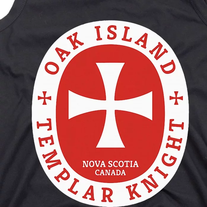 Oak Island Templar Knights Treasure Tank Top