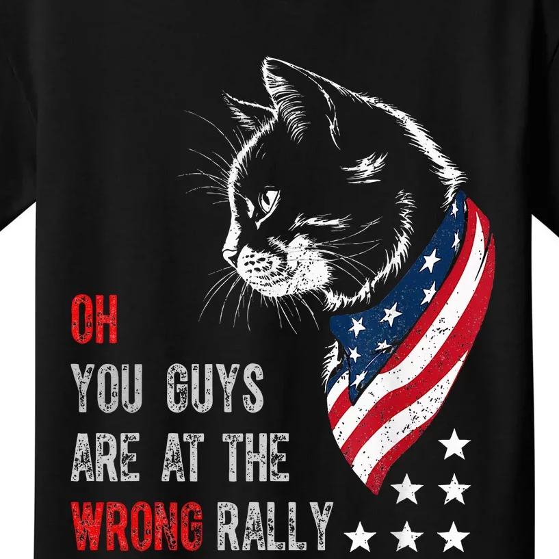 Oh I Think You Guys Are At The Wrong Rally. Kids T-Shirt