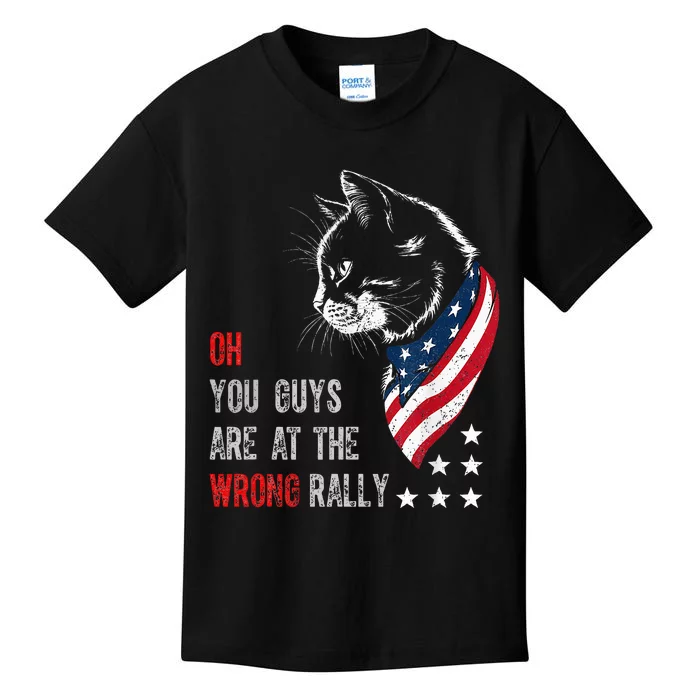 Oh I Think You Guys Are At The Wrong Rally. Kids T-Shirt