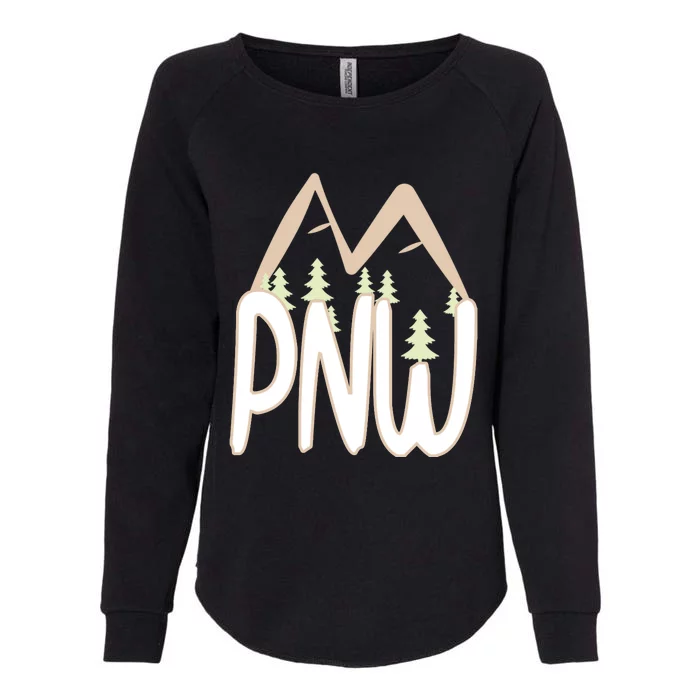 Oregon Idaho Washington Pacific Northwest Pnw Gift Womens California Wash Sweatshirt