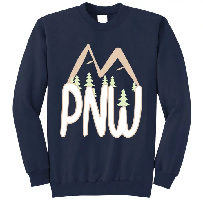 Oregon Idaho Washington Pacific Northwest Pnw Gift Tall Sweatshirt