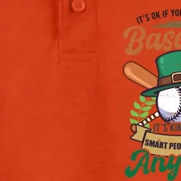 Okay If You Don't Like Design St Patricks Baseball Gift Dry Zone Grid Performance Polo