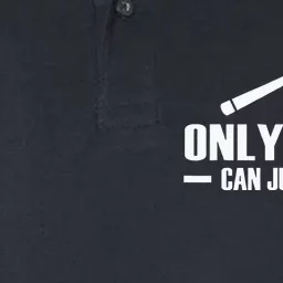 Only Judy Can Judge Me Softstyle Adult Sport Polo