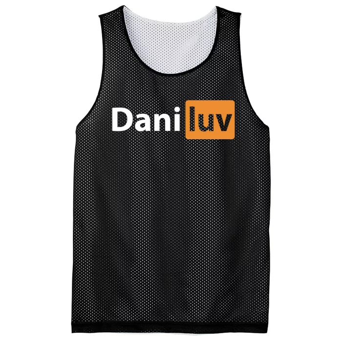 Old Jewish Dani Luv Hub Mesh Reversible Basketball Jersey Tank