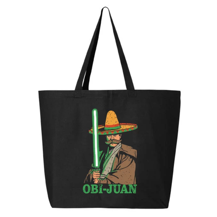 Obi Jaun Funny Cinco De Mayo Mexican Movie Nerd Lover Shirt 25L Jumbo Tote