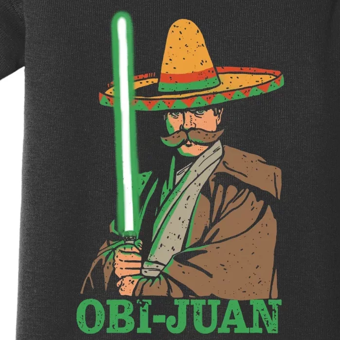 Obi Jaun Funny Cinco De Mayo Mexican Movie Nerd Lover Shirt Baby Bodysuit