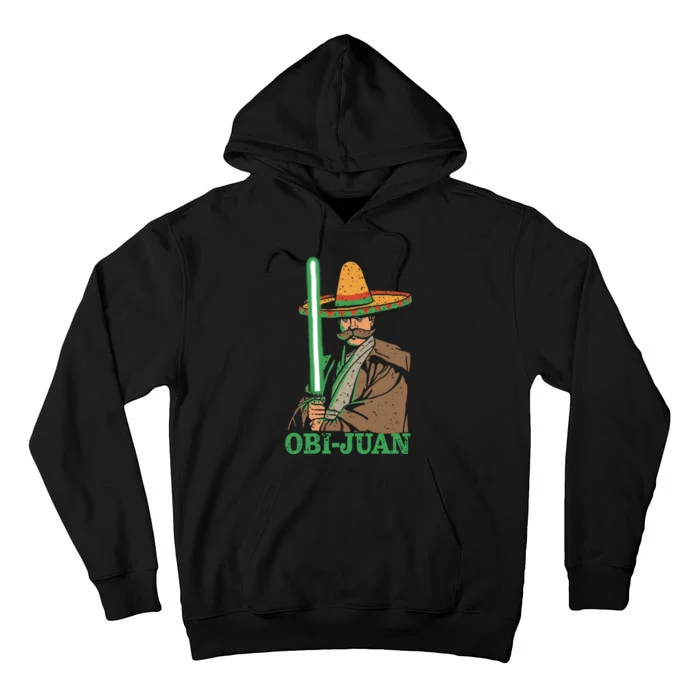 Obi Jaun Funny Cinco De Mayo Mexican Movie Nerd Lover Shirt Tall Hoodie