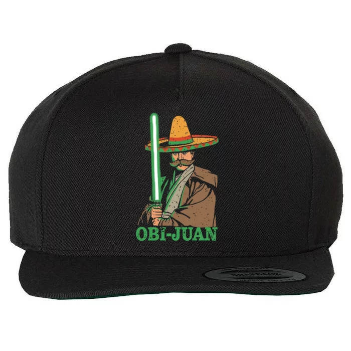 Obi Jaun Funny Cinco De Mayo Mexican Movie Nerd Lover Shirt Wool Snapback Cap