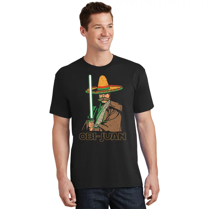 Obi Juan Funny Cinco De Mayo Mexican Movie Nerd Lover T-Shirt