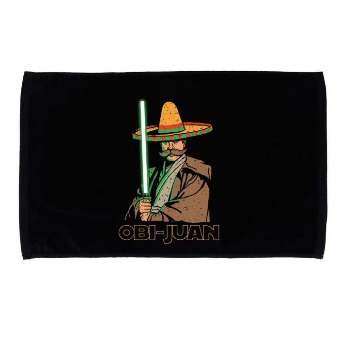 Obi Juan Funny Cinco De Mayo Mexican Movie Nerd Lover Microfiber Hand Towel