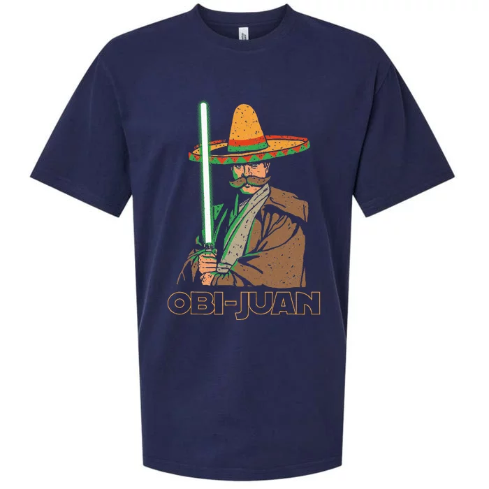 Obi Juan Funny Cinco De Mayo Mexican Movie Nerd Lover Sueded Cloud Jersey T-Shirt