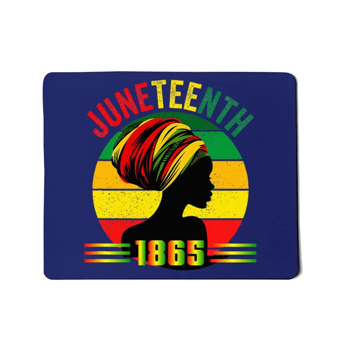 Original Juneteenth Juneteenth Black Queens June 19th Mousepad