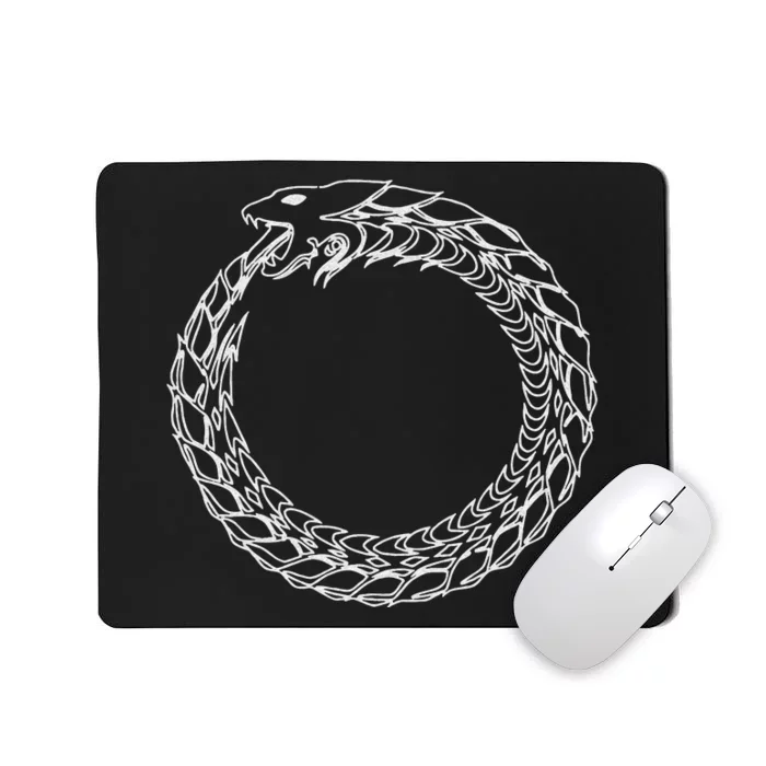 Ouroboros Jörmungandr Midgard Serpent Ragnarok Mousepad