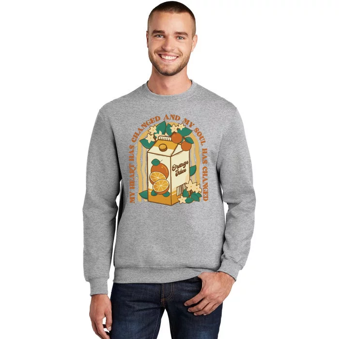 Orange Juice Tall Sweatshirt