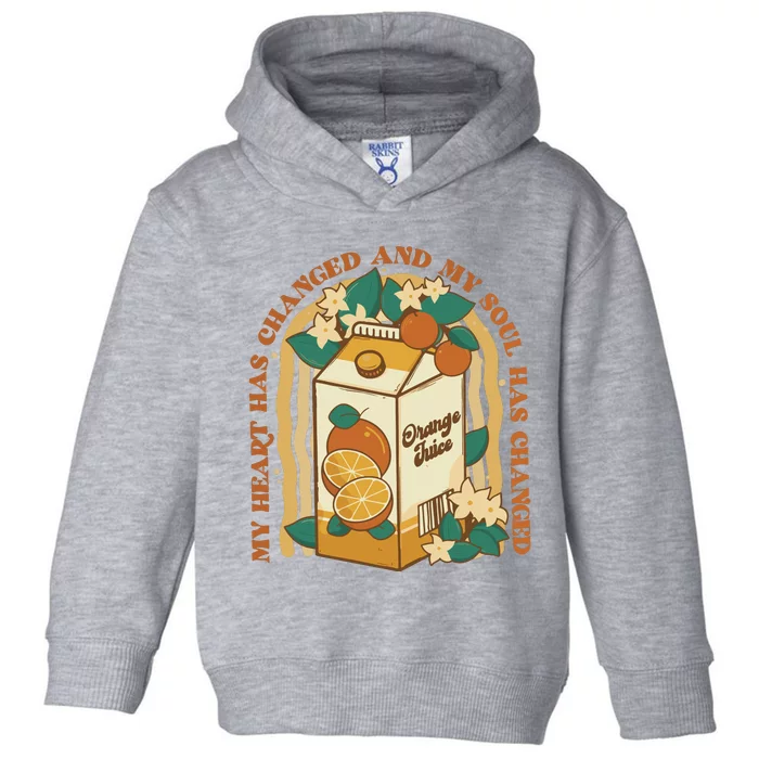 Orange Juice Toddler Hoodie