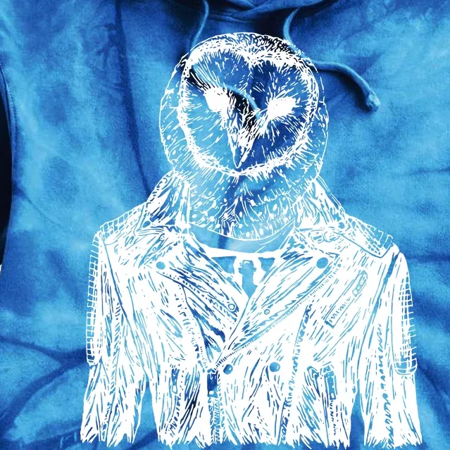 Owl Jacket Tie Dye Hoodie