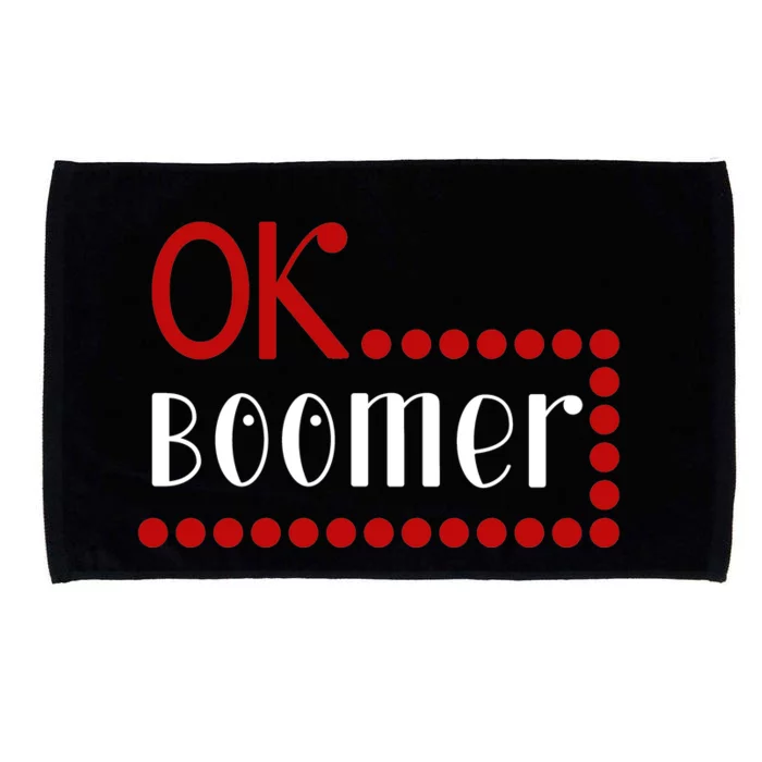 Ok Boomer Microfiber Hand Towel