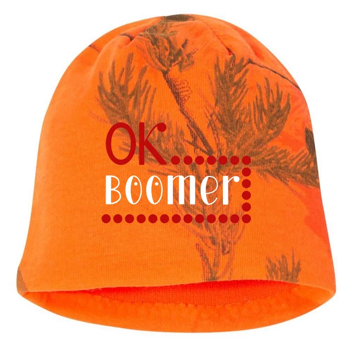 Ok Boomer Kati - Camo Knit Beanie