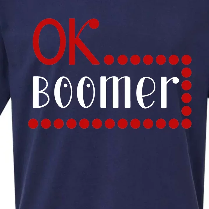 Ok Boomer Sueded Cloud Jersey T-Shirt