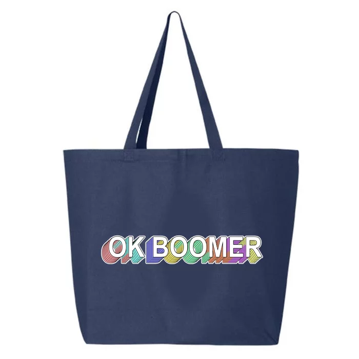 Ok Boomer Retro 80's Colors 25L Jumbo Tote