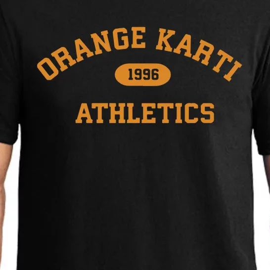 Orange Karti Athletics 1996 Pajama Set