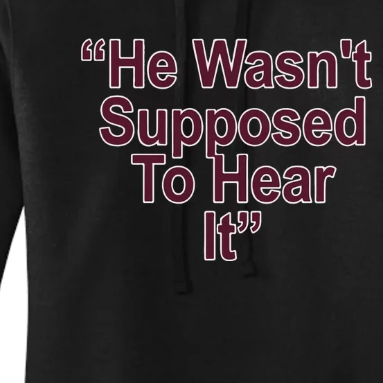 Orion Kerkering Atta Boy Harper He Wasn’T Supposed To Hear It Women's Pullover Hoodie