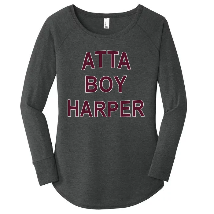 Orion Kerkering Atta Boy Harper He Wasn’T Supposed To Hear It Women's Perfect Tri Tunic Long Sleeve Shirt