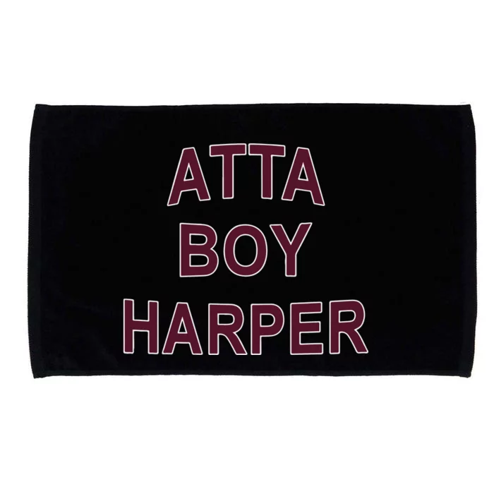 Orion Kerkering Atta Boy Harper He Wasn’T Supposed To Hear It Microfiber Hand Towel