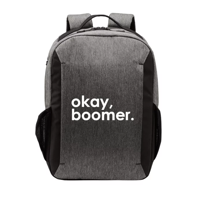 Okay, Boomer Millennial meme Vector Backpack