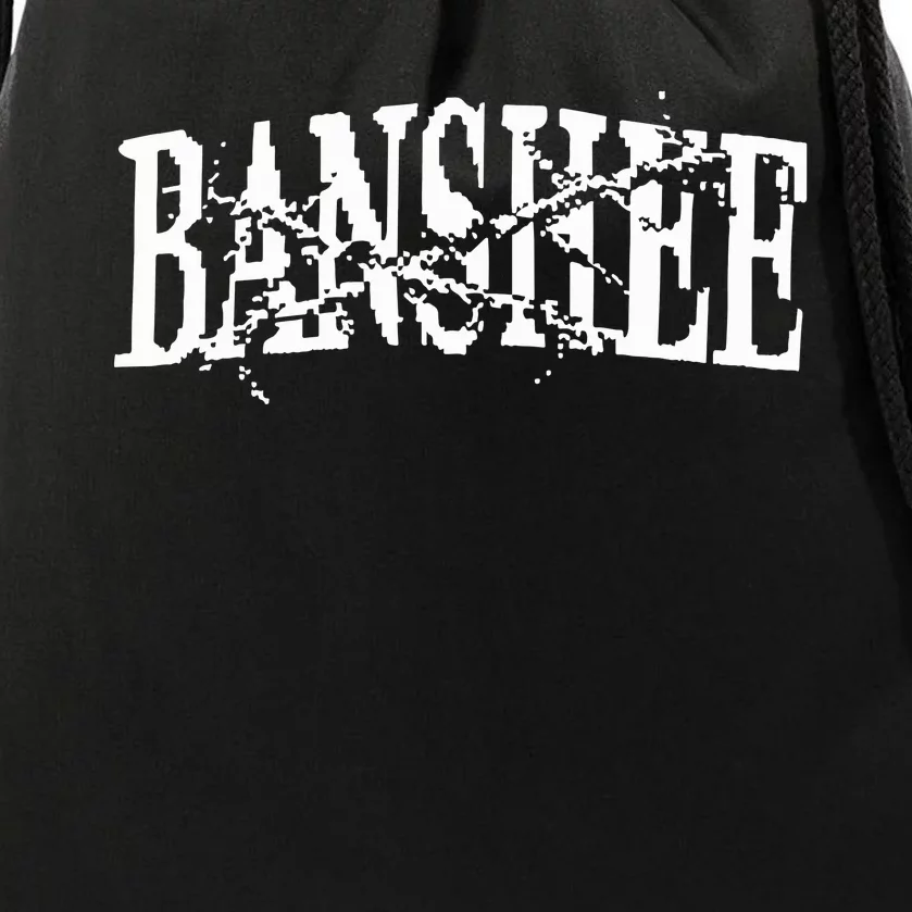 Oversized Knitted Banshee Drawstring Bag