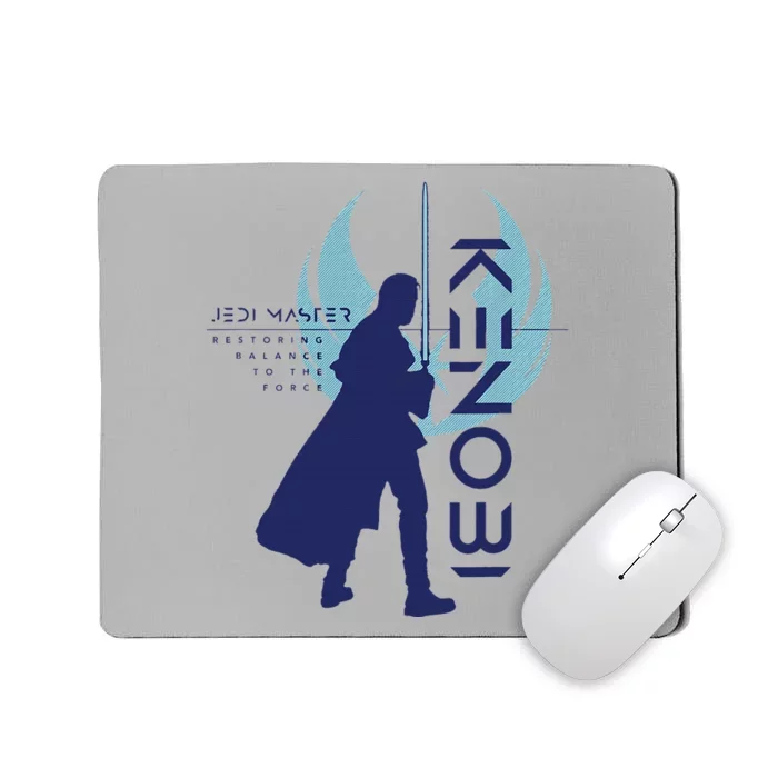 Obiwan Kenobi Jedi Master Poster Mousepad