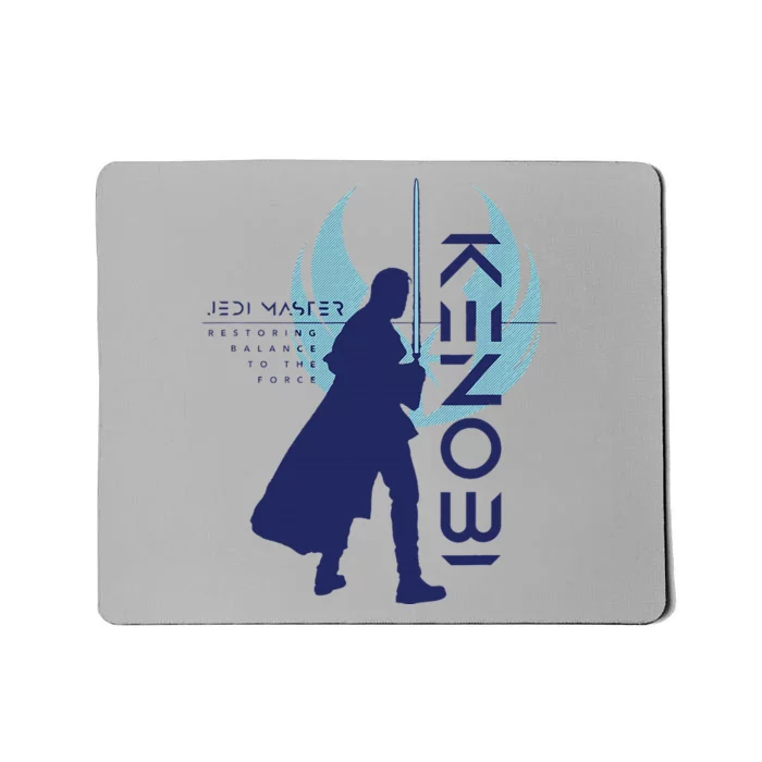 Obiwan Kenobi Jedi Master Poster Mousepad