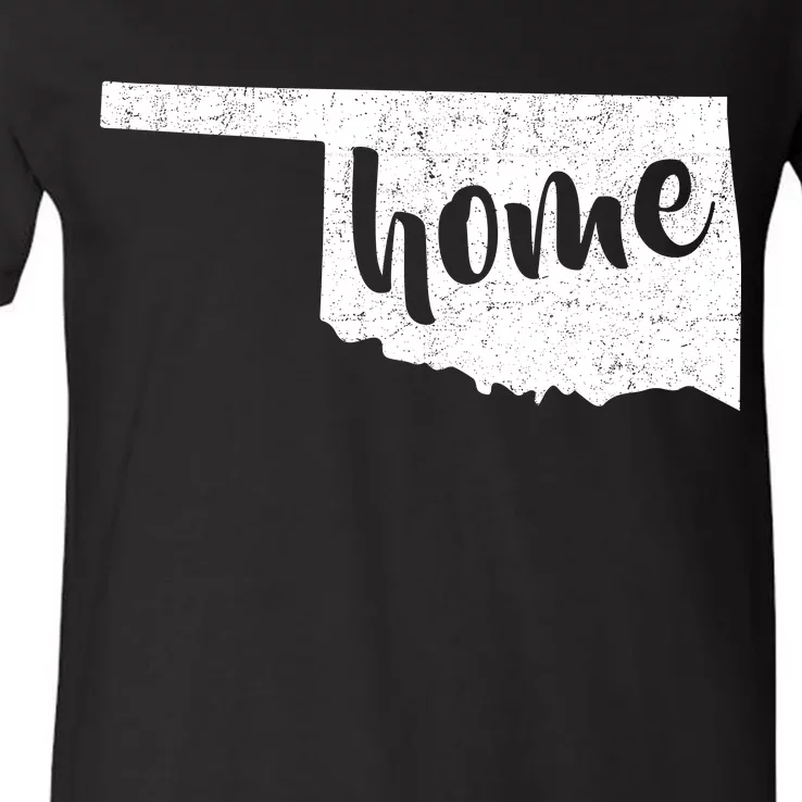 Oklahoma Home State V-Neck T-Shirt