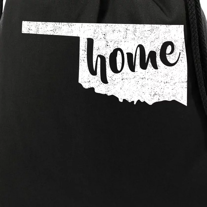 Oklahoma Home State Drawstring Bag