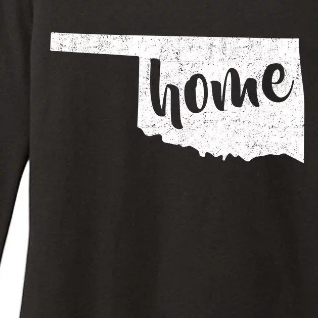 Oklahoma Home State Womens CVC Long Sleeve Shirt