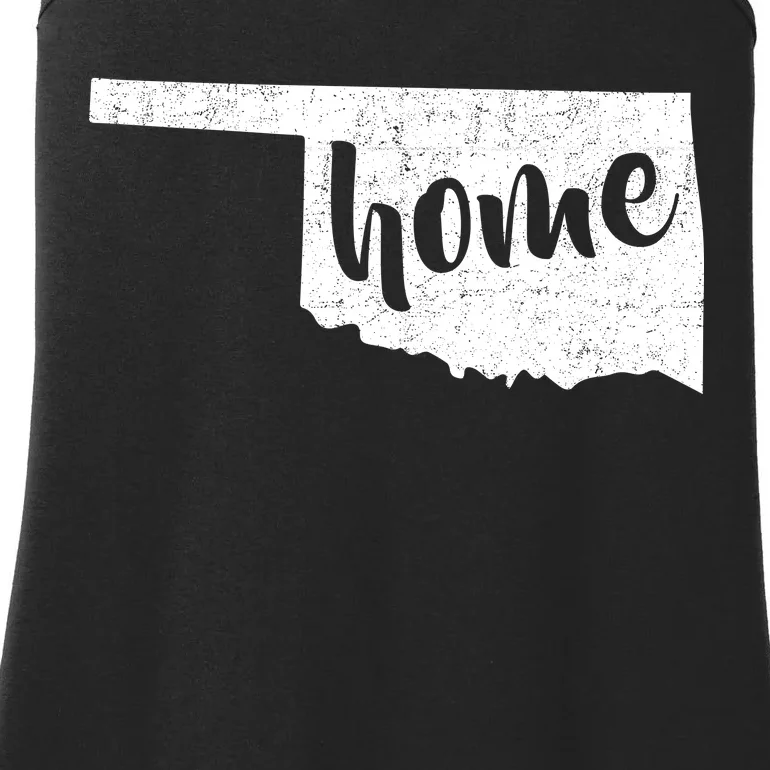 Oklahoma Home State Ladies Essential Tank