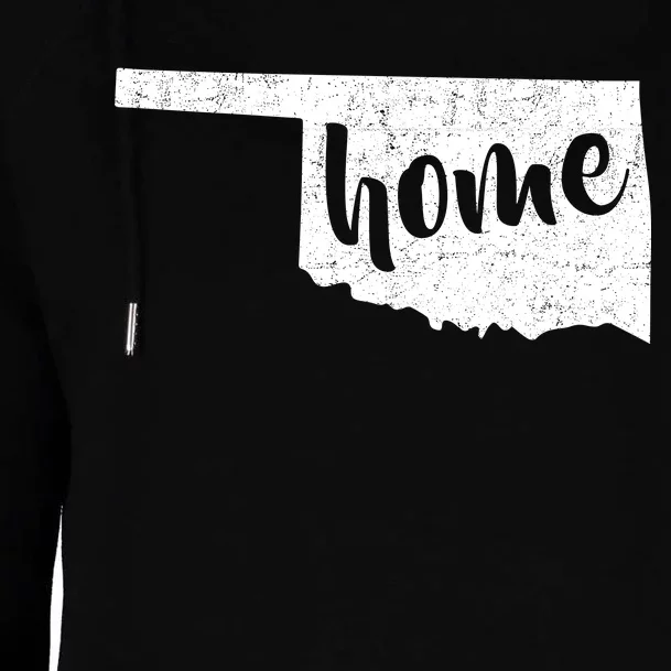 Oklahoma Home State Womens Funnel Neck Pullover Hood