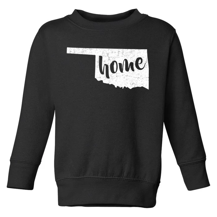 Oklahoma Home State Toddler Sweatshirt