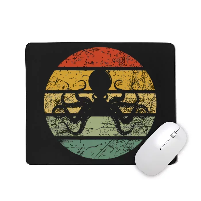 Octopus Kraken Ocean Cephalopod Sea Creatures Tee Mousepad