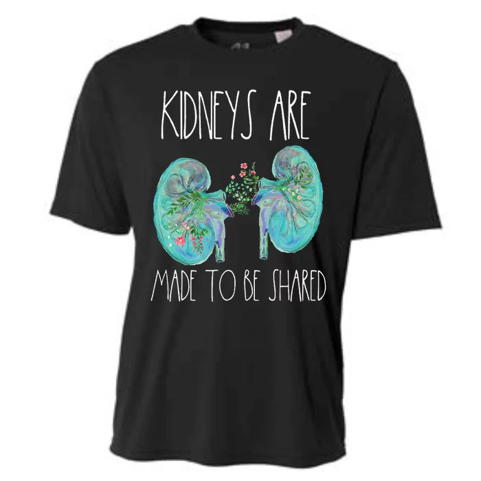 One Kidney Transplant Donor Kidney Surgery Shared Kidneys Cooling Performance Crew T-Shirt