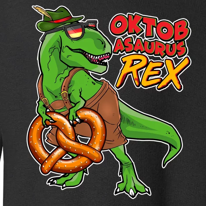 Oktob-Asaurus Rex Toddler Sweatshirt